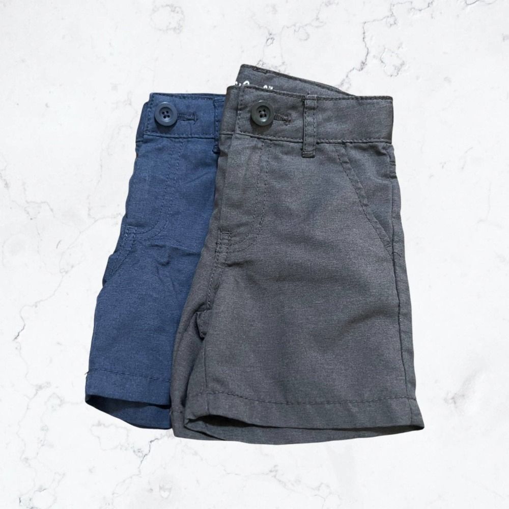 Cat and Jack 2T Toddler Boy Woven Quick Dry Chino Shorts bundle